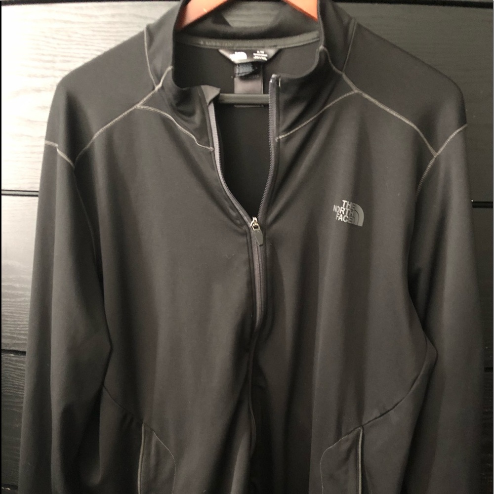 The North Face light black jacket